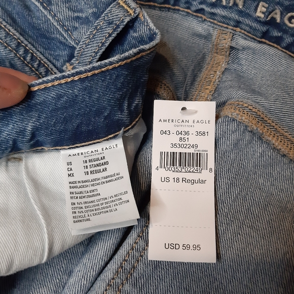 American eagle plus size jeans - Picture 7 of 11